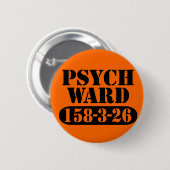 Badge Rond 5 Cm Salle de Psych (Devant & derrière)