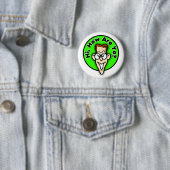 Badge Rond 5 Cm Salut comment allez vous ? Bouton (En situation)