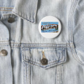 Badge Rond 5 Cm Salutations de Charleston, SC (En situation)