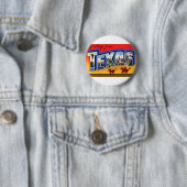 Badge Rond 5 Cm Salutations Du Texas (En situation)