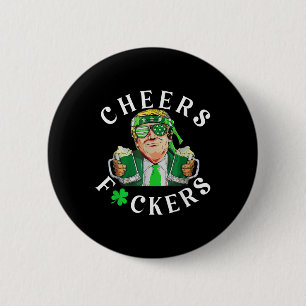 Badge Rond 5 Cm Salutations Pour Le Jour de la Saint Patrick Drôle