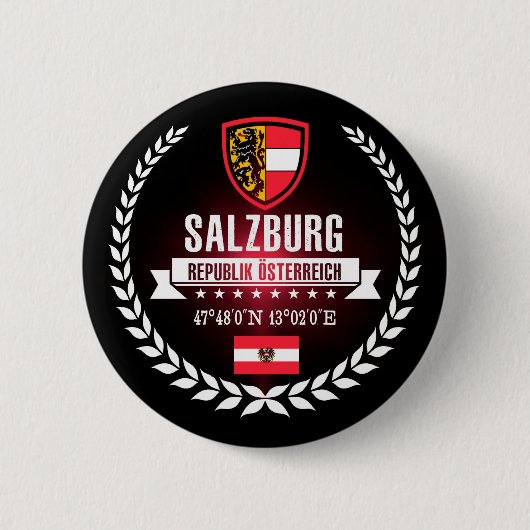 Badge Rond 5 Cm Salzbourg (Devant)