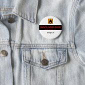 Badge Rond 5 Cm Sam et bouton de copie (En situation)