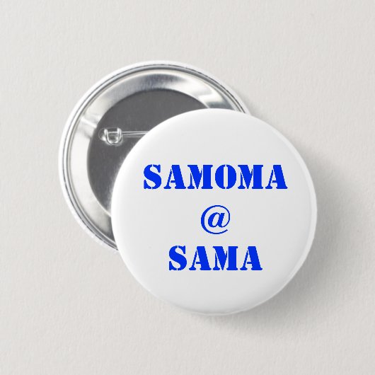 BADGE ROND 5 CM SAMOMA@SAMA (Devant & derrière)