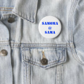 BADGE ROND 5 CM SAMOMA@SAMA (En situation)