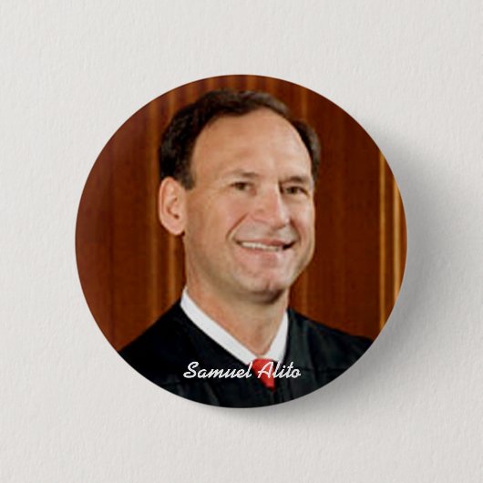 Badge Rond 5 Cm Samuel Alito (Devant)