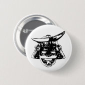 Badge Rond 5 Cm Samurai (Devant & derrière)