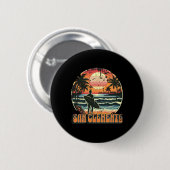 Badge Rond 5 Cm San Clemente _4 (Devant & derrière)