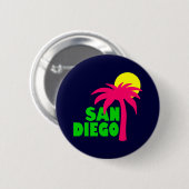 Badge Rond 5 Cm San Diego (Devant & derrière)