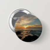 Badge Rond 5 Cm San Diego Sunset (Devant & derrière)