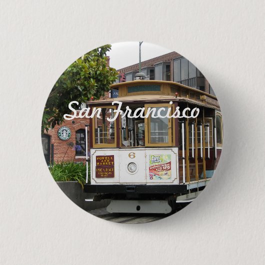Badge Rond 5 Cm San Francisco (Devant)