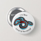 Badge Rond 5 Cm San Francisco garter snake (Devant & derrière)