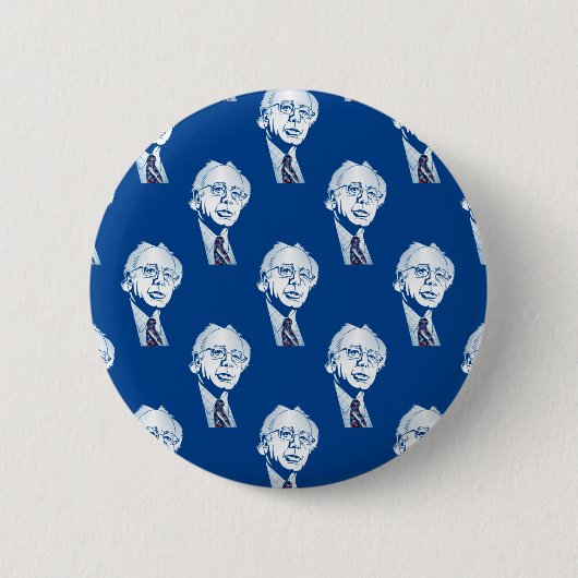 Badge Rond 5 Cm sanders à séchoir bernie (Devant)