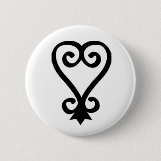 BADGE ROND 5 CM SANKOFA (Devant)