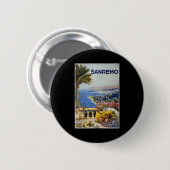 Badge Rond 5 Cm Sanremo (Devant & derrière)