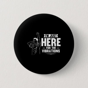 Badge Rond 5 Cm Sans Audience - Sourd - Incapable D'Entendre - Sou