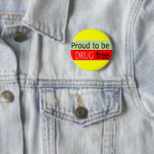 Badge Rond 5 Cm sans drogue (En situation)
