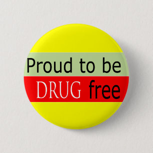 Badge Rond 5 Cm sans drogue