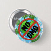 Badge Rond 5 Cm Sans OGM (Devant & derrière)