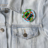 Badge Rond 5 Cm Sans OGM (En situation)