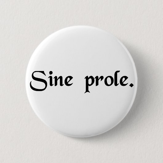 Badge Rond 5 Cm Sans progéniture (Devant)