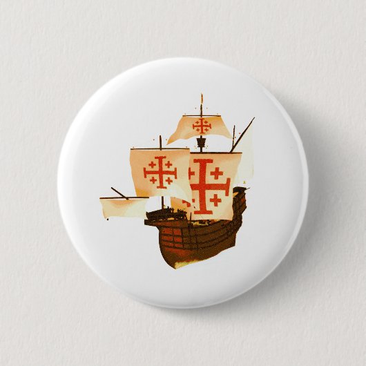 Badge Rond 5 Cm Santa Maria (Devant)