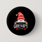Badge Rond 5 Cm Santa's Mpy Gnome Matching Christmas Pajama (Devant)
