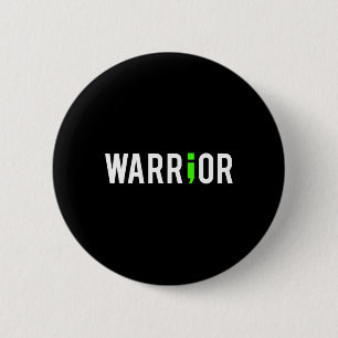 Badge Rond 5 Cm Santé Mentale Semi-Colon Guerrier Cadeau De Concep