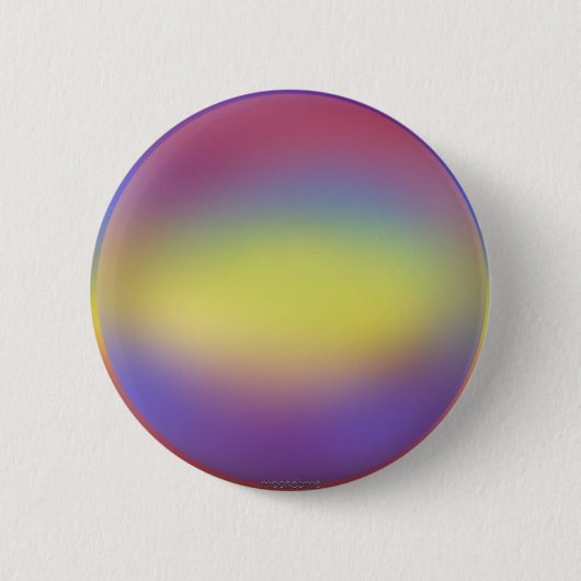 Badge Rond 5 Cm Saphir de Sun (Devant)