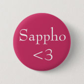Badge Rond 5 Cm Sappho <3 (Devant)