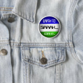 Badge Rond 5 Cm Sarah (En situation)