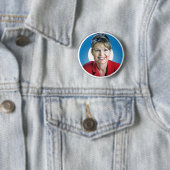 Badge Rond 5 Cm Sarah Palin Trumps le 'O (En situation)