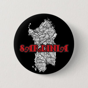 Badge Rond 5 Cm Sardaigne