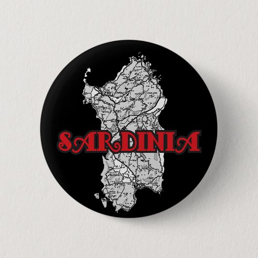 Badge Rond 5 Cm Sardaigne (Devant)