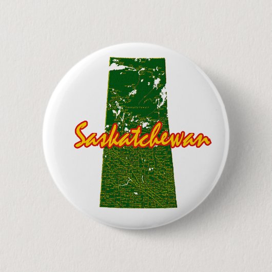 Badge Rond 5 Cm Saskatchewan (Devant)