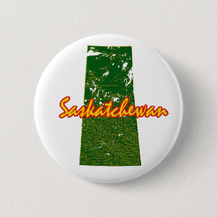 Badge Rond 5 Cm Saskatchewan