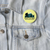 Badge Rond 5 Cm Sasquatch drôle (En situation)