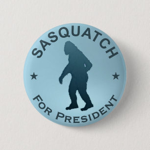 Badge Rond 5 Cm Sasquatch, Président