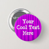 Badge Rond 5 Cm Satin pourpre - Modèle (Devant & derrière)