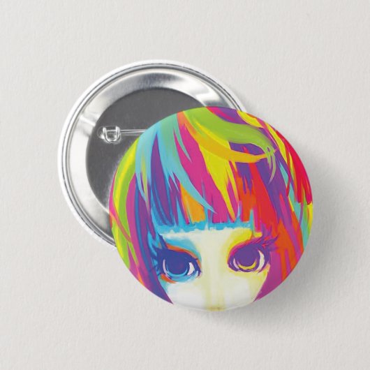 Badge Rond 5 Cm Saturation (Devant & derrière)