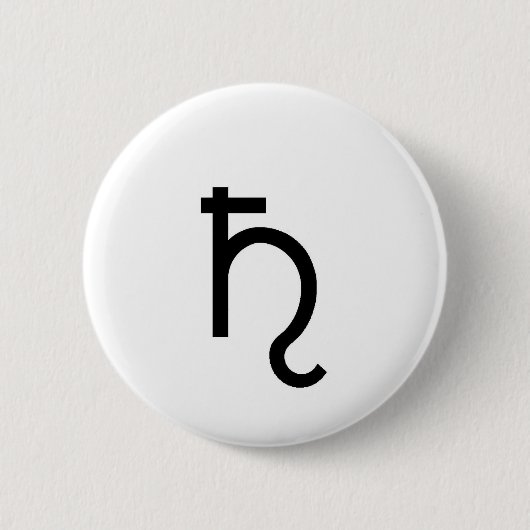 BADGE ROND 5 CM SATURN (Devant)