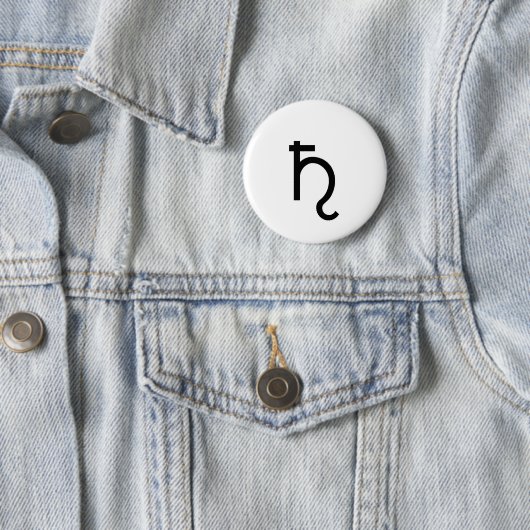 BADGE ROND 5 CM SATURN (En situation)