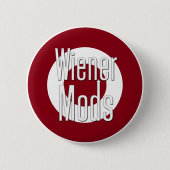 Badge Rond 5 Cm Saucisse Mods (Devant)