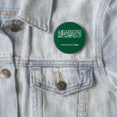 Badge Rond 5 Cm Saudi Arabia Flag (En situation)