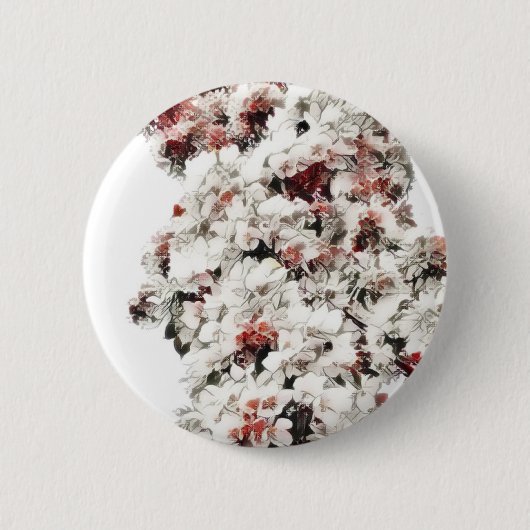 Badge Rond 5 Cm Sauge (Devant)