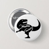 Badge Rond 5 Cm saurus mama (Devant & derrière)