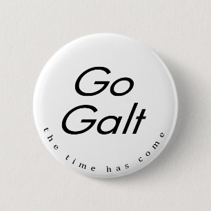 Badge Rond 5 Cm Sautent le bouton de Galt