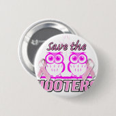 Badge Rond 5 Cm Sauvez le Hooters.png (Devant & derrière)