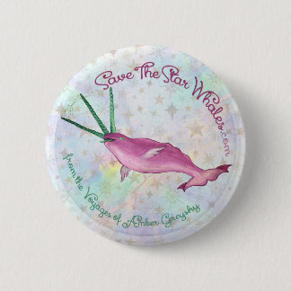 Badge Rond 5 Cm Sauvez le Starwhals