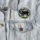 Badge Rond 5 Cm sauvez le tapir (En situation)
